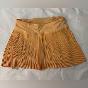 Lululemon Pleated Tennis Skirt Orange Women's